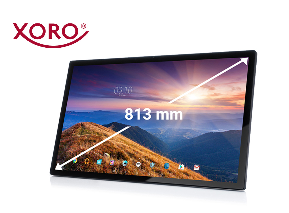 XORO MegaPAD: Tablet PCs von 14 Zoll bis 32 Zoll