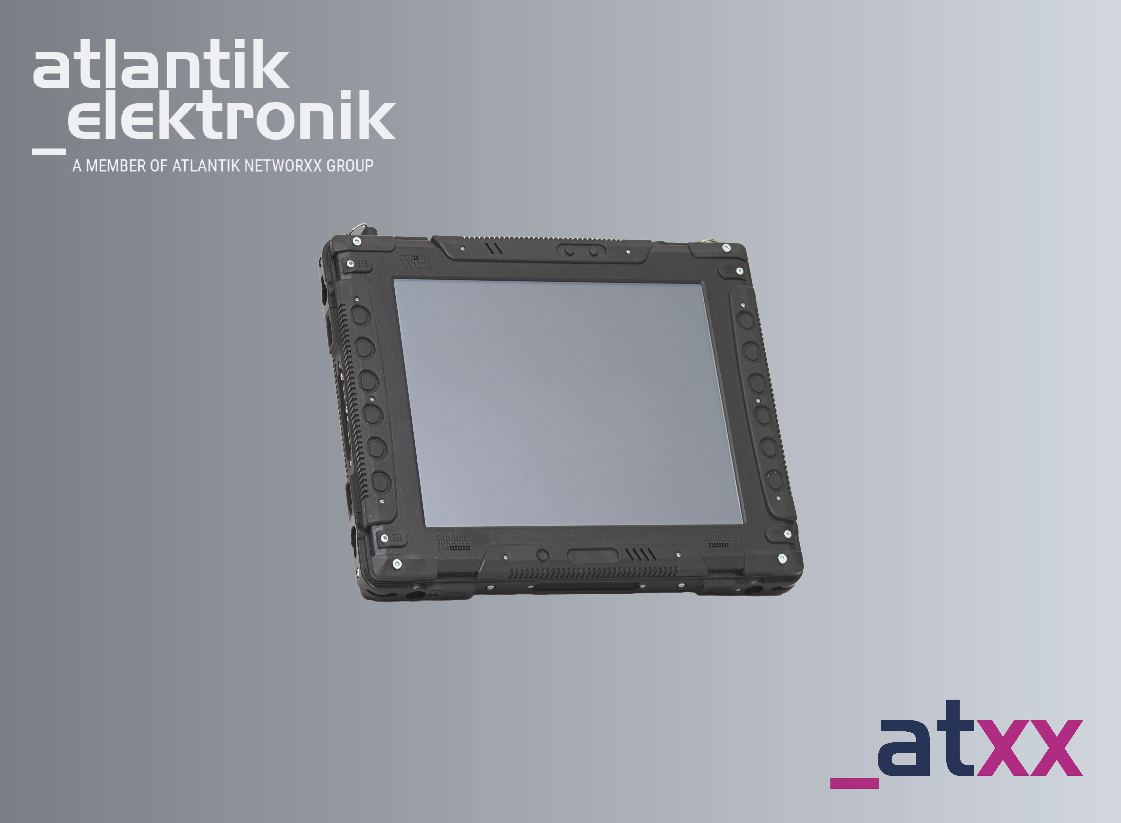 Atlantik Elektronik GmbH präsentiert robuste Industrietablets