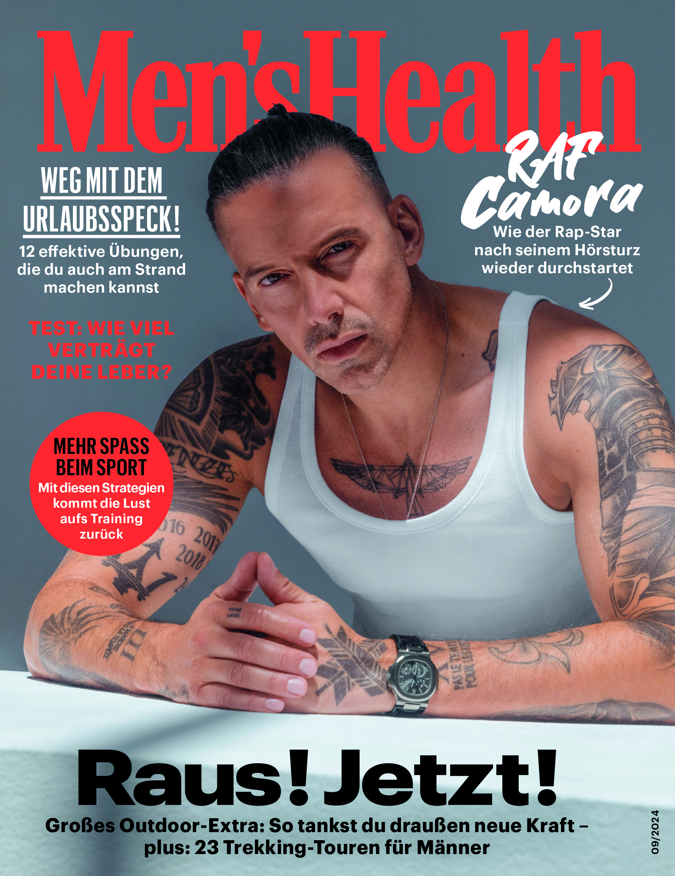 RAF Camora in Men’s Health über sein Comeback: